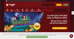 Desktop Screenshot of merkur-win.it